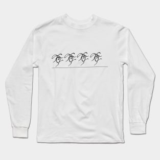 Line Dance Long Sleeve T-Shirt